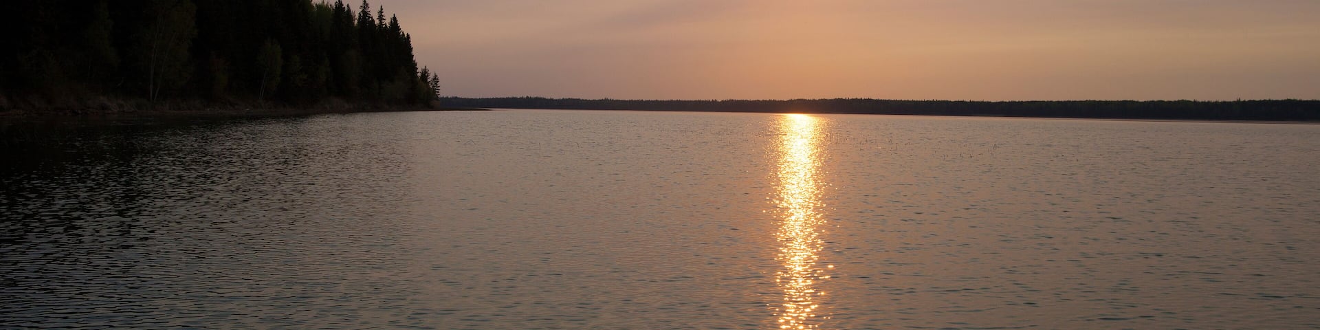 Smoky Saskatchewan sunrise