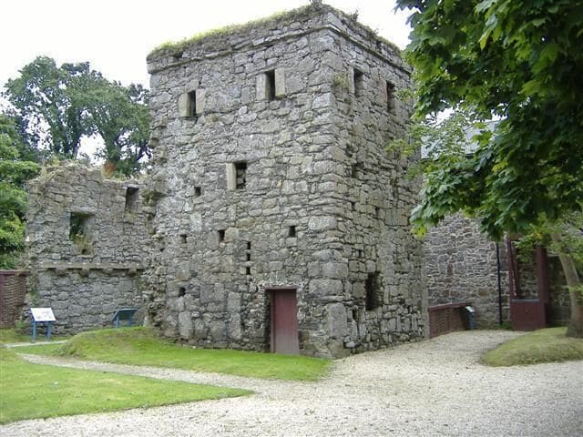 Rushen Abbey / Ballasalla. Undergoing extensive archaeological excavations at the moment, a visitor centre opened recently encompassing the grounds of this Sauvignac/Cistercian Abbey. The lands were granted by King Olaf 1st in 1134. Much of the stones of the Abbey were used to build cottages in Ballasalla.