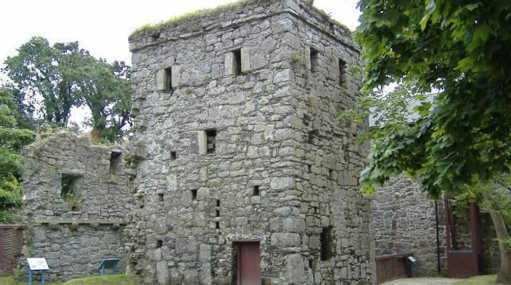 Rushen Abbey / Ballasalla. Undergoing extensive archaeological excavations at the moment, a visitor centre opened recently encompassing the grounds of this Sauvignac/Cistercian Abbey. The lands were granted by King Olaf 1st in 1134. Much of the stones of the Abbey were used to build cottages in Ballasalla.