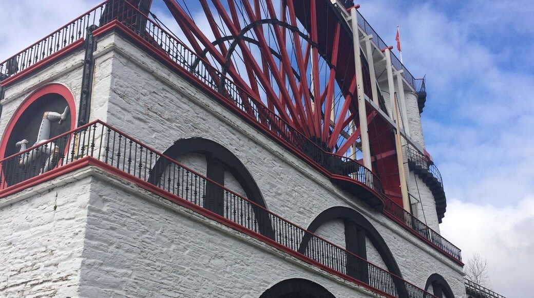 The wheel on a lovely spring afternoon !