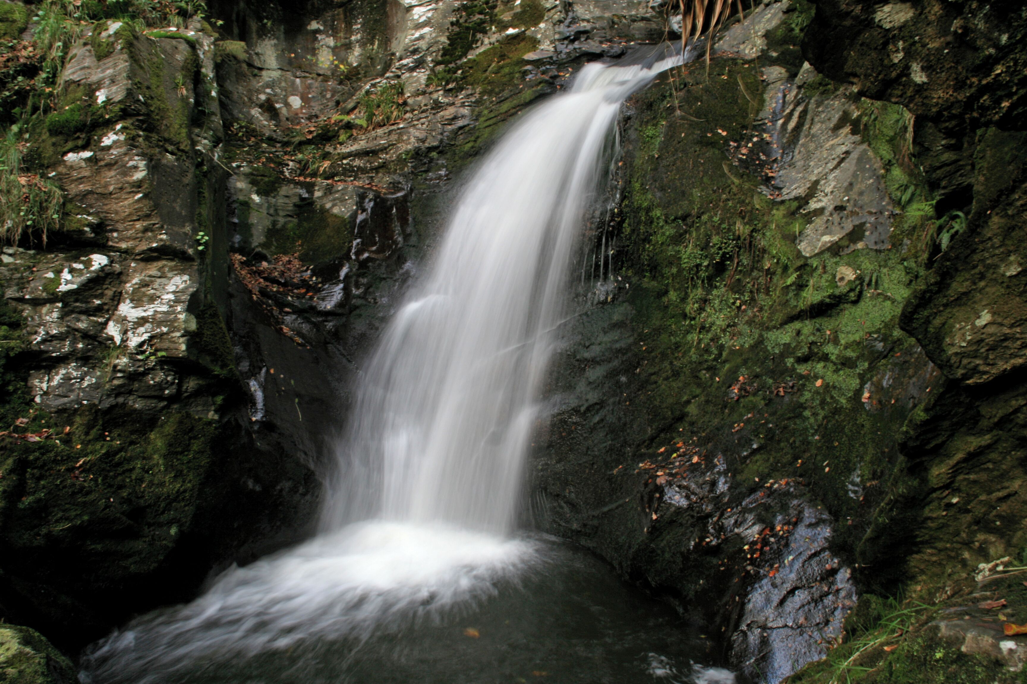 Rhenass Fall at the top of Glen Helen, Isle of Man