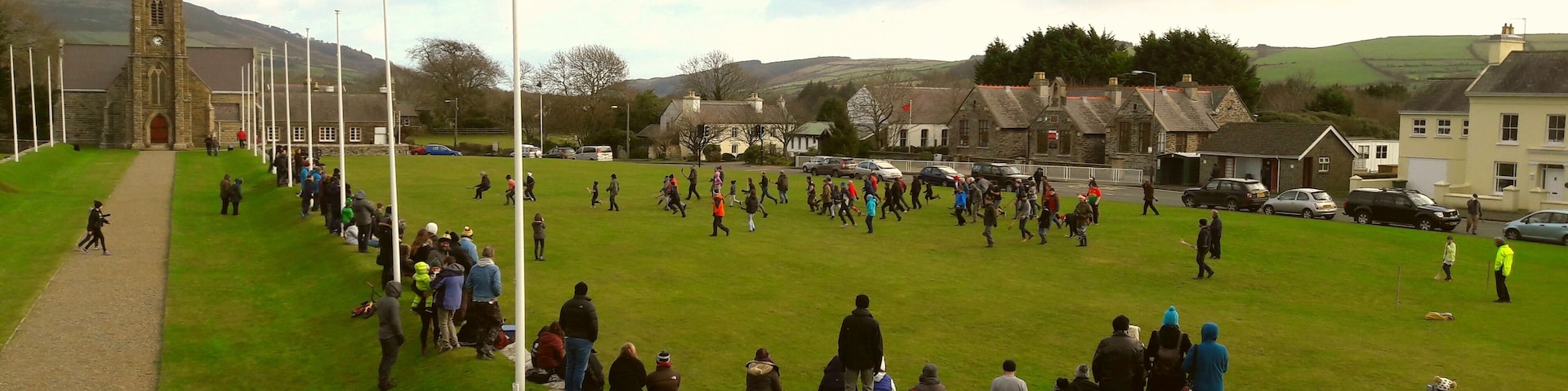 The St. Stephen's Day cammag match at St. John's, 2016