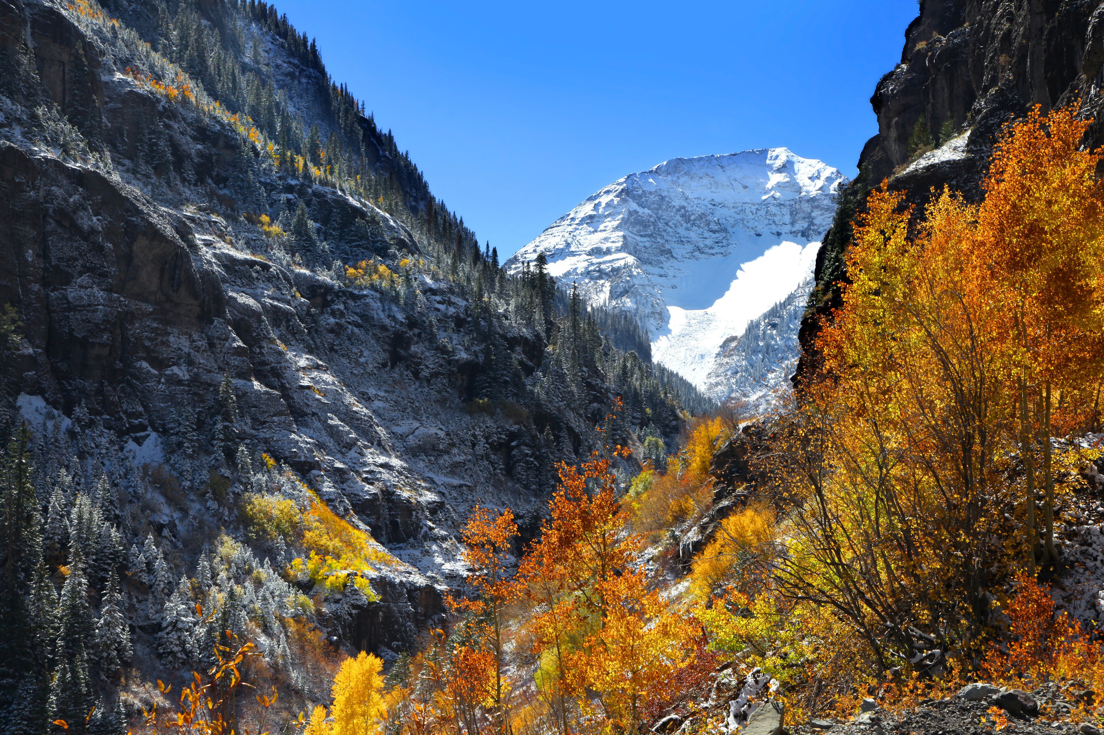 Hayden mountain peak in Colorado