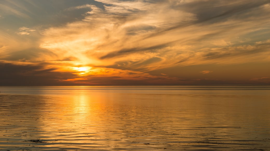 Breathtaking Sunset in Sainte-Flavie, Quebec, Canada