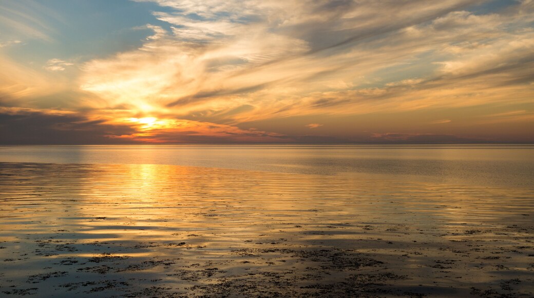 Breathtaking Sunset in Sainte-Flavie, Quebec, Canada
