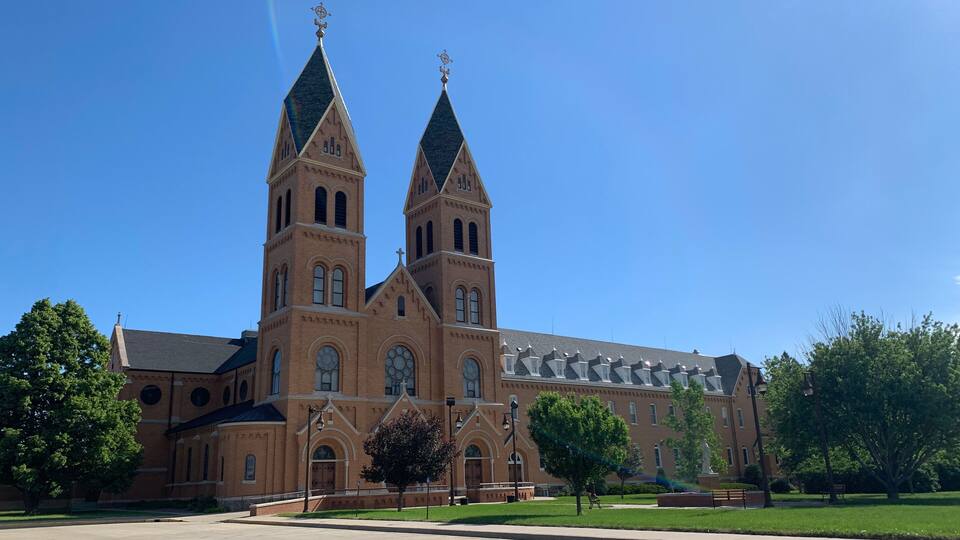 Assumption Abbey in Richardton, North Dakota
