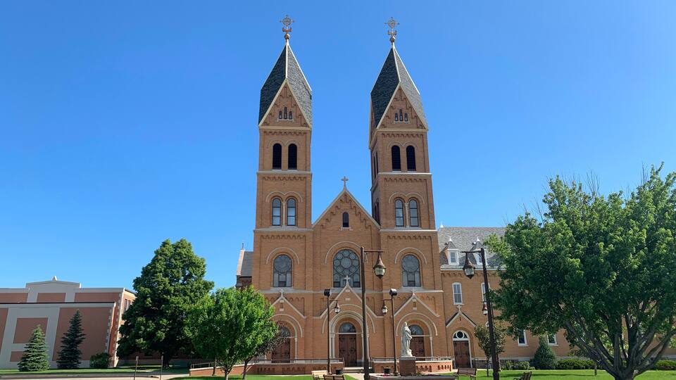 Assumption Abbey in Richardton, North Dakota