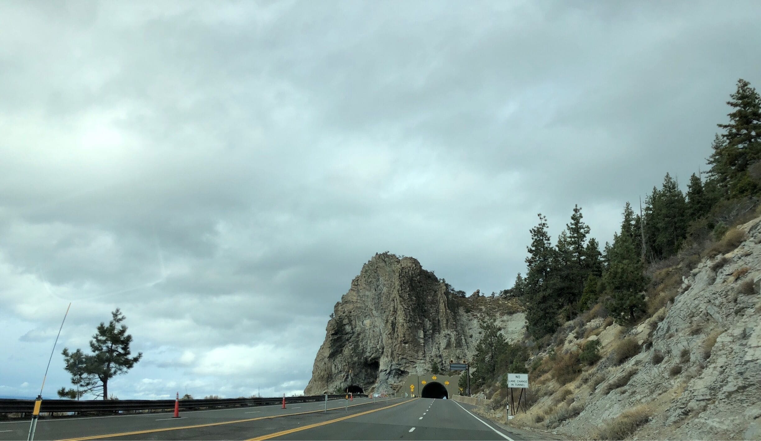 Cave Rock Tunnel - Lake Tahoe (11/2017)