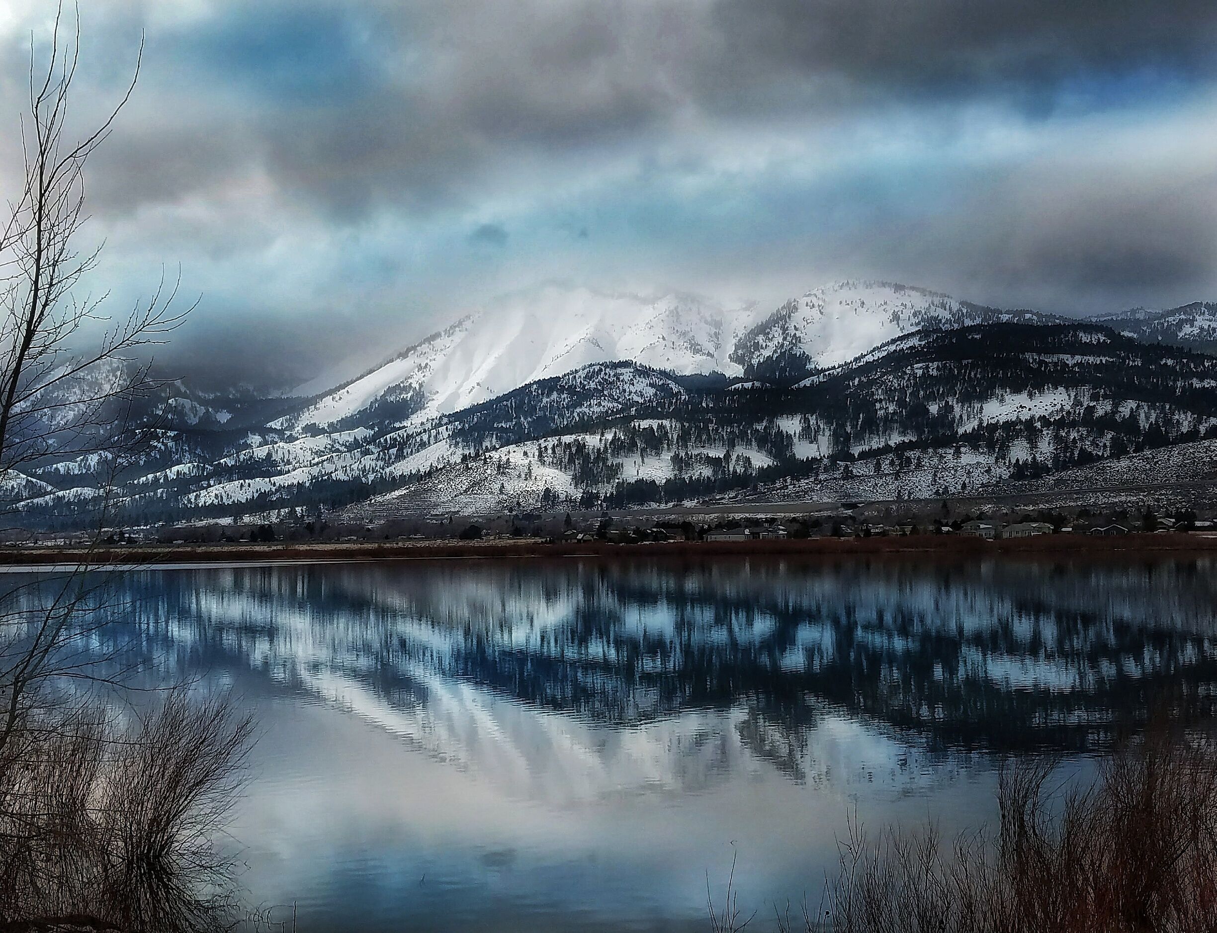 Just outside of Carson City Nevada with beautiful views of the Sierra Nevada mountain range. Off of Old 395