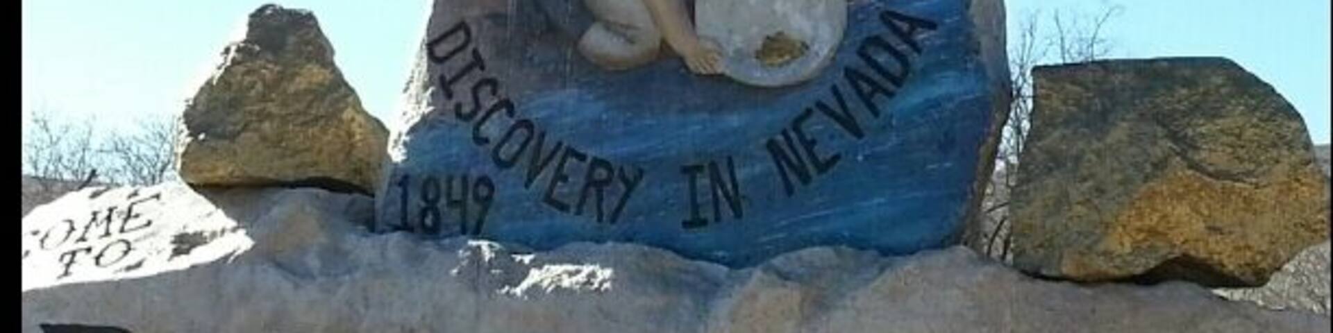 Nevada's first gold discovery