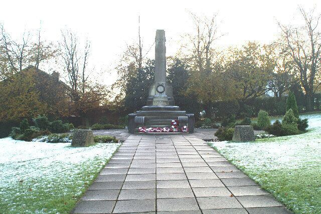 Up Holland War Memorial.