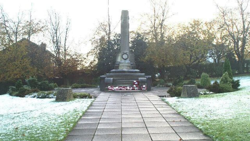 Up Holland War Memorial.
