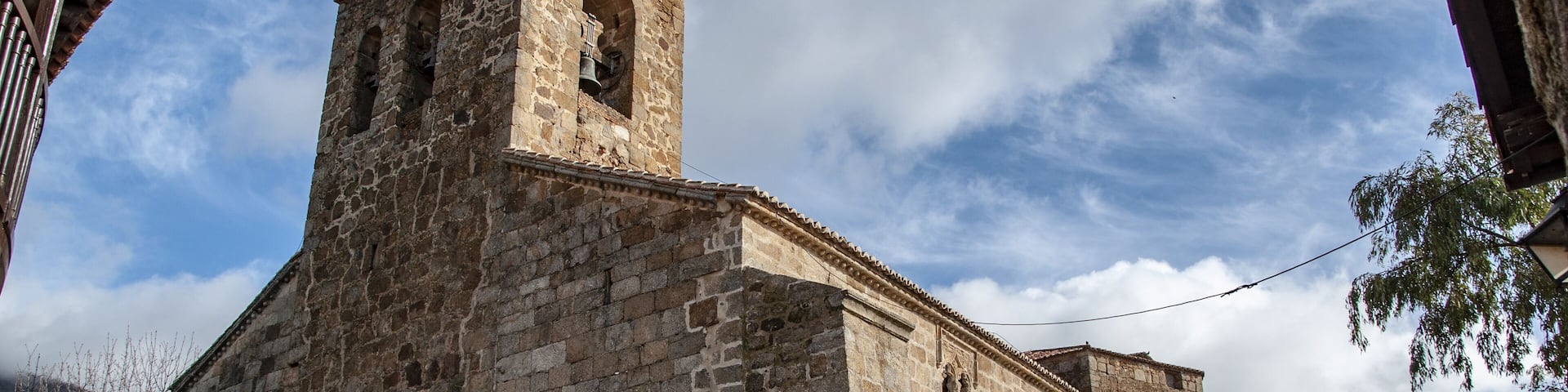 Iglesia Nuestra Señora de las Fuentes Claras, Valverde de la Vera, Cáceres, Extremadura, España.