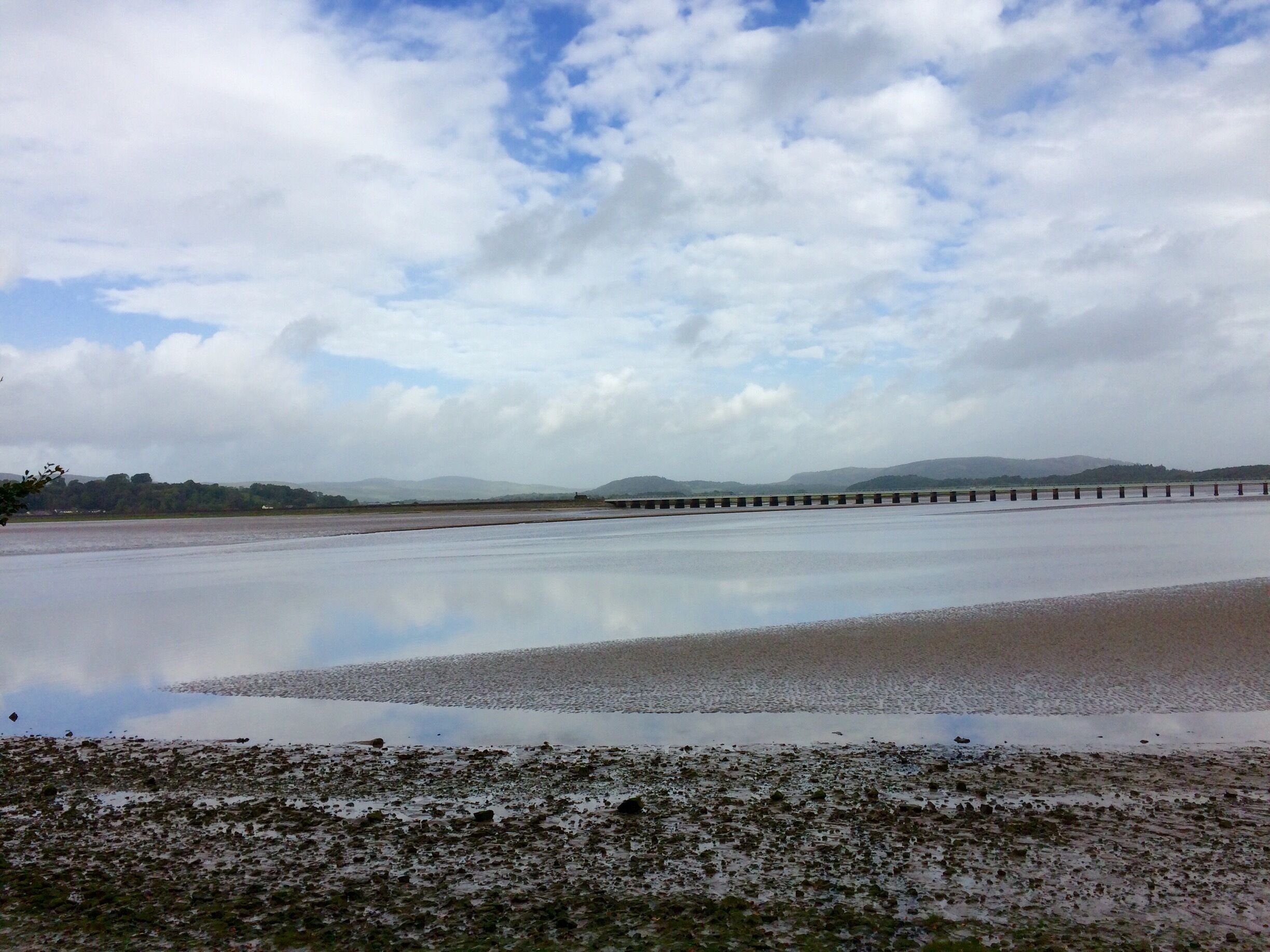 The Kent estuary at Arnside. 