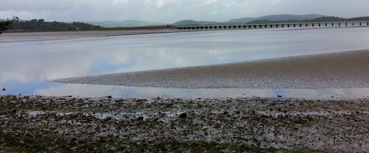 The Kent estuary at Arnside.