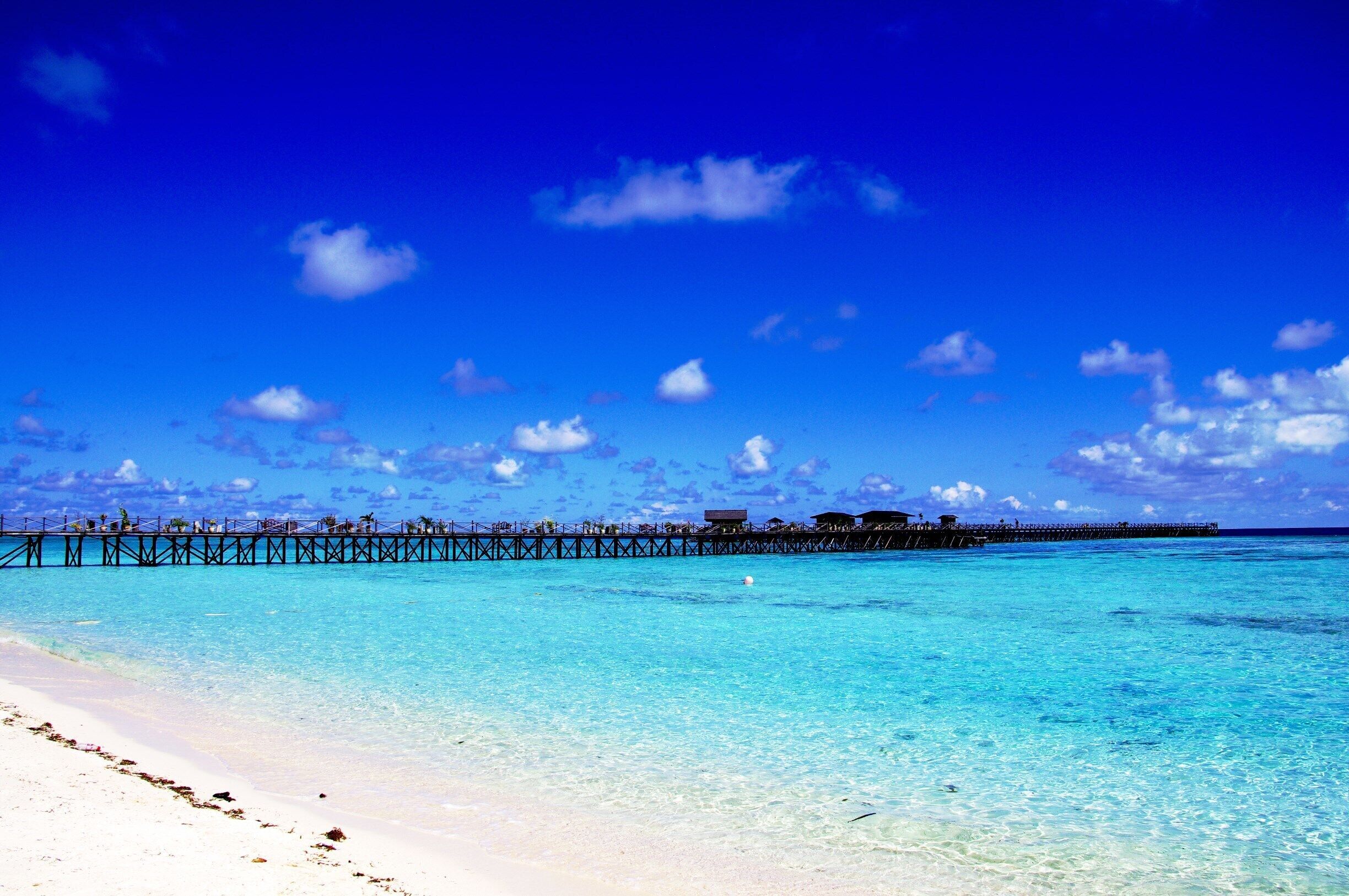 Pulau Pom Pom ( Pom Pom Island ) , Malaysia