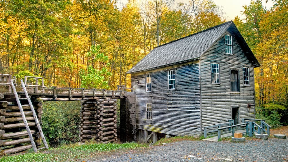 Mingus Mill in Cherokee, North Carolina.