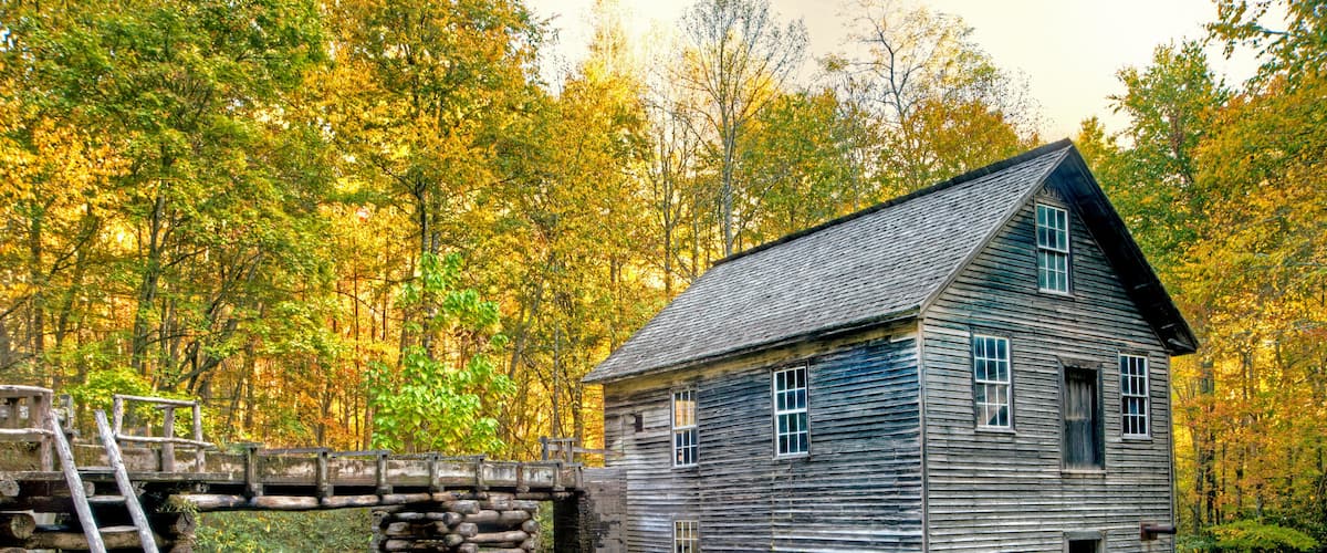 Mingus Mill in Cherokee, North Carolina.