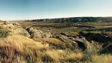 Theodore Roosevelt National Park in the fall