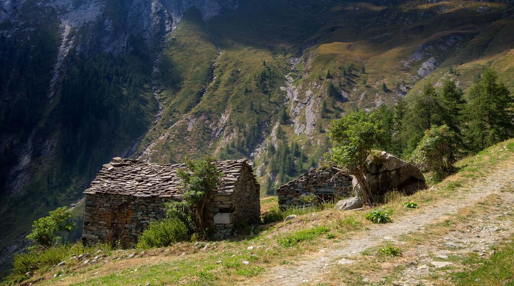 Stone shelters for shepherds in Piamprato, Valprato Soana, Gran Paradiso National Park