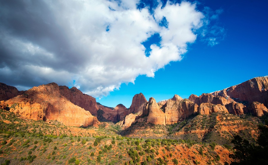 View from La Verkin Creek Trail