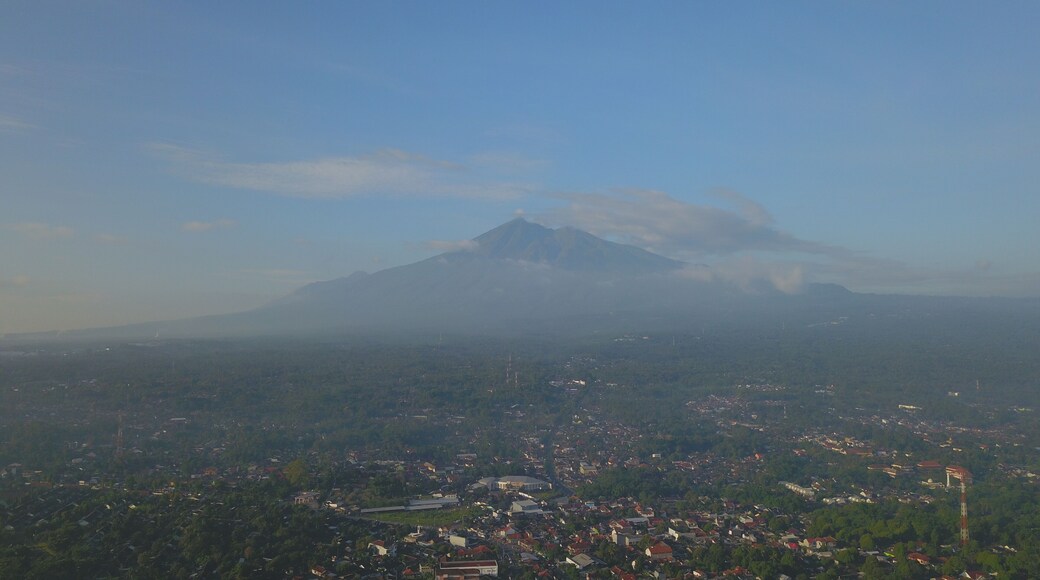 Mount Merbabu Seen from Salatiga, Central Java
