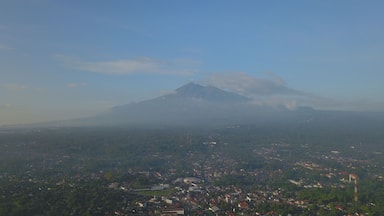Mount Merbabu Seen from Salatiga, Central Java