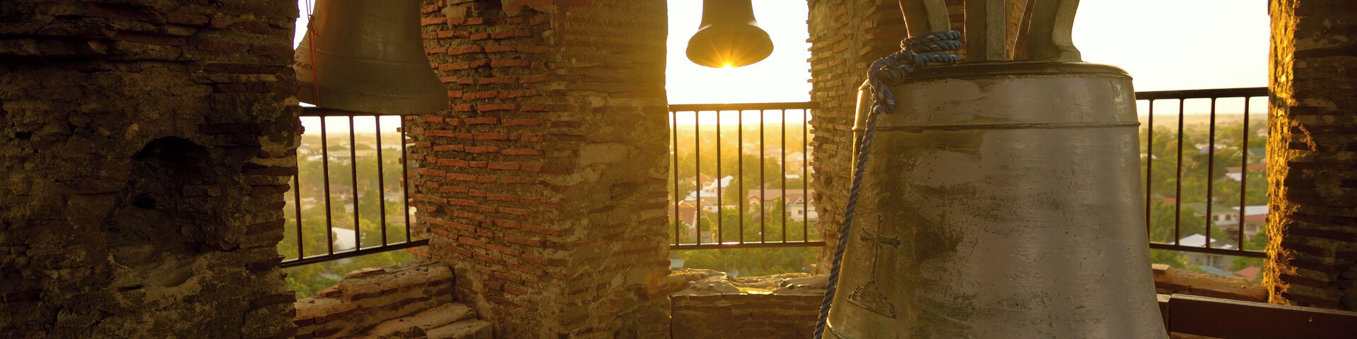 Watching the sunset from the belfry of the Bantay Bell Tower in historical Bantay, Ilocos Sur. #history