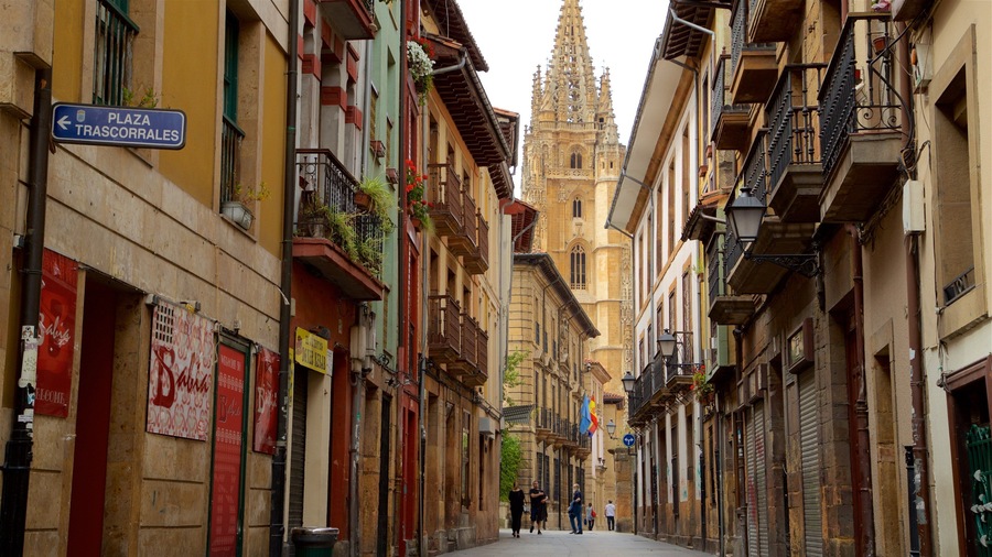 Old Town showing heritage elements and a city