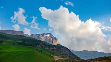 Shahdag mountain in the north of Azerbaijan