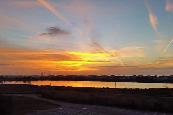 Sunset from Grand Isle State Park, near the southern tip of Louisiana.
We didn't know you could drive 1.5 hours south of New Orleans, but you can to reach this beautiful state park. Grand Isle is mostly a summer community but it was sunny and warm and nearly empty for us in early March.
The RV park was a great place to stay -- one of our favorites, right next to the beach and with nature paths nearby. We walked on the beach by day, and grilled burgers and sat by the campfire at night.
Don't miss the Drive-Through Daiquiri place in town!
#GoldenHour #Louisiana #RVLife #sunset #bayou #statepark #gulfcoast
#UStravel
#beach
#beachbound