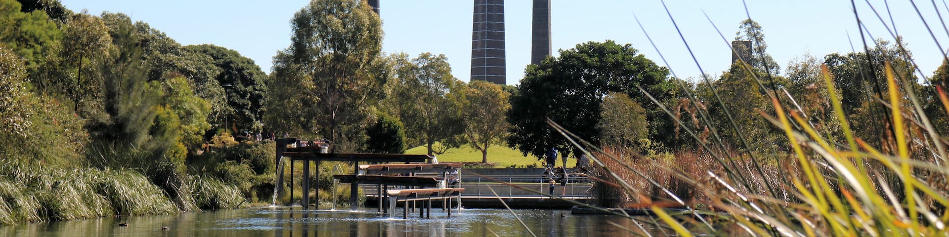 Sydney Park Wetlands St Peters Australia