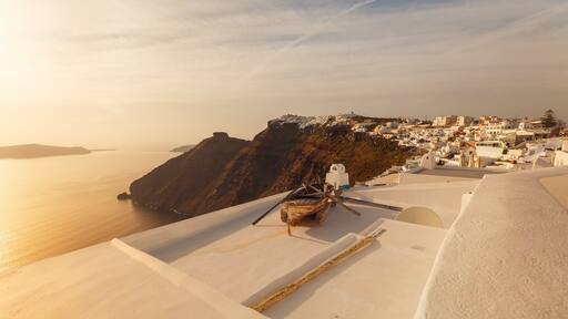 Caption---- Firostefani, Santorini