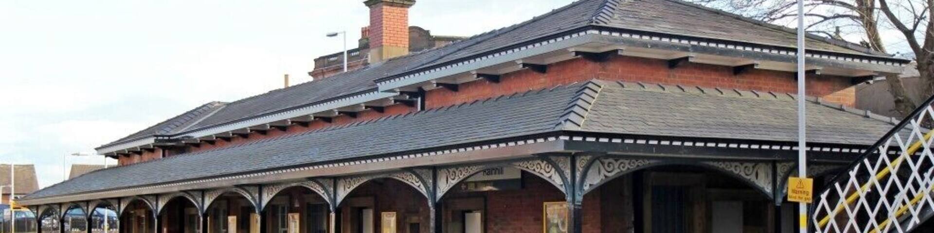Booking office, Rainhill railway station