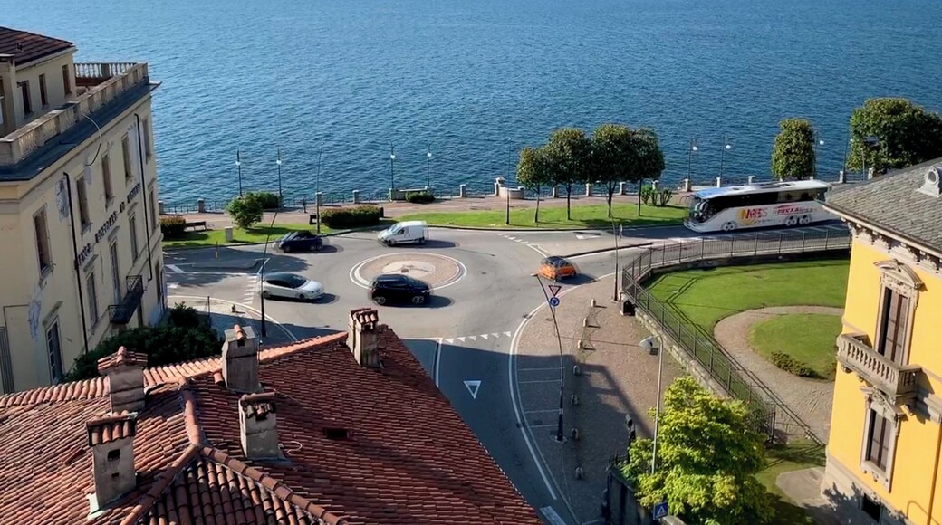 Penthouse view of Lake Maggiore which has three beautiful Borromean island and palaces! Truly awesome!