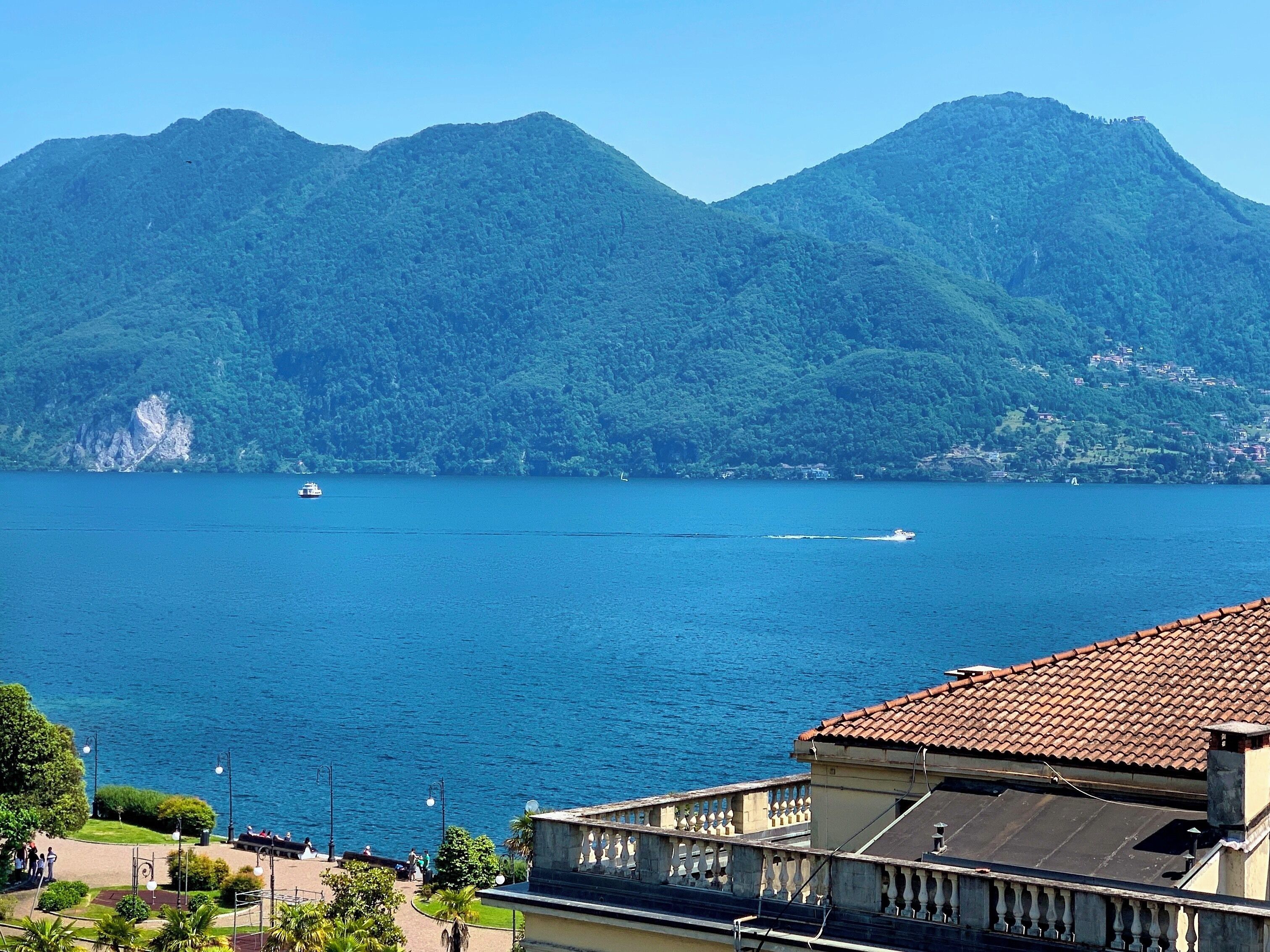 Lake Maggiore penthouse view!