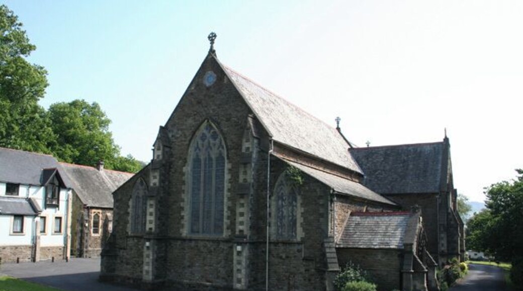 Swansea: St Jamess Church, Uplands. Looking east-north-east