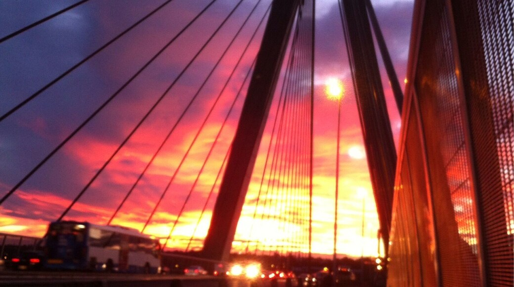 The Anzac Bridge is a marvel. It spans longer then the Sydney Harbour Bridge. Walking over this bridge every night I never get tired of the sunsets and view over to Sydney city itself. There is no need for filters when nature comes out to play #goldenhour