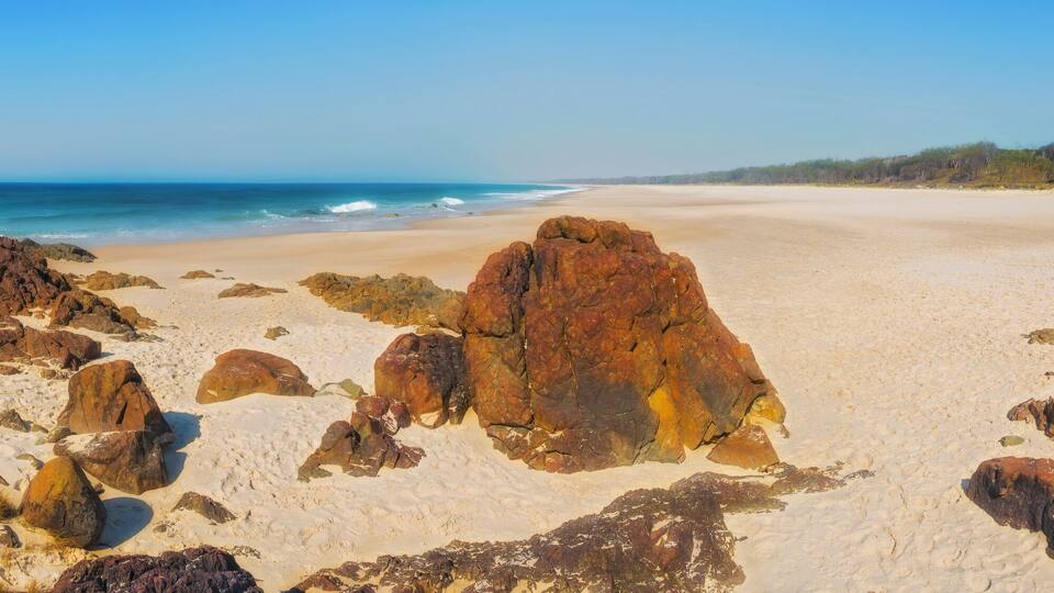 Hastings Point beach, North Coast, New South Wales, Australia