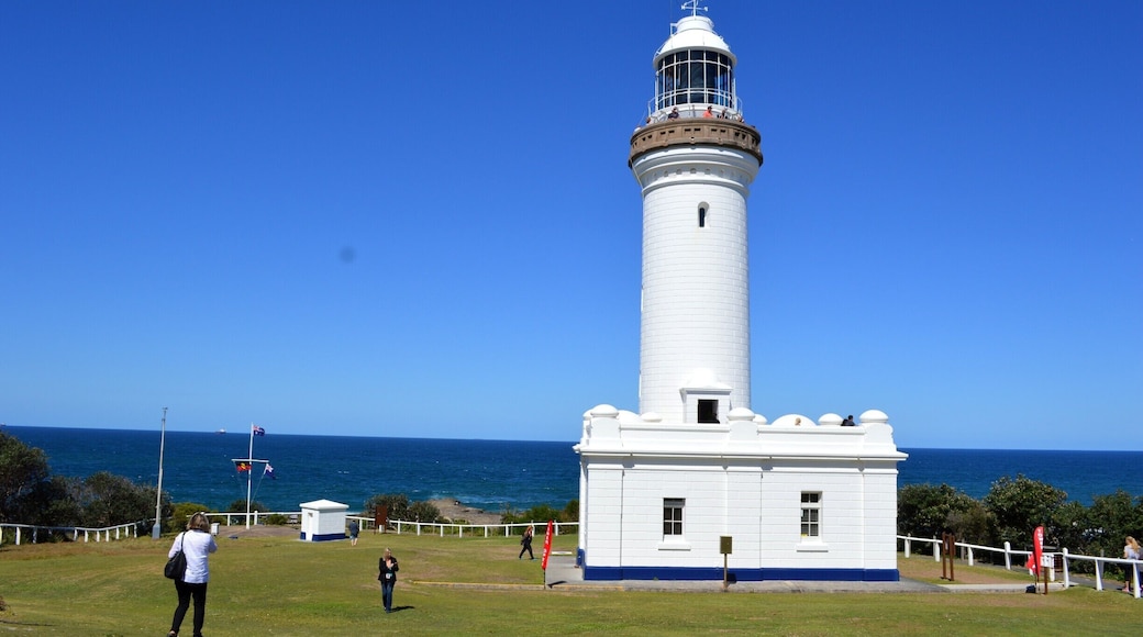 Simply stunning views all the way up and down the coast. This is a working Lighthouse and offers tours, ghost tours, accommodation in two of the Lighthouse keepers cottages (accommodating 8 in each cottage) A popular Wedding venue.