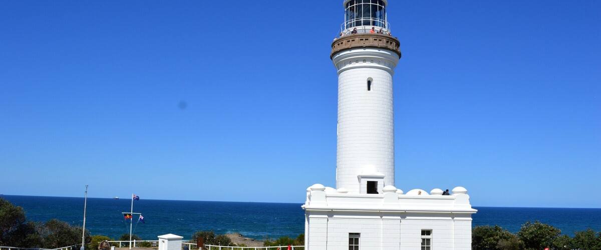Simply stunning views all the way up and down the coast. This is a working Lighthouse and offers tours, ghost tours, accommodation in two of the Lighthouse keepers cottages (accommodating 8 in each cottage) A popular Wedding venue.