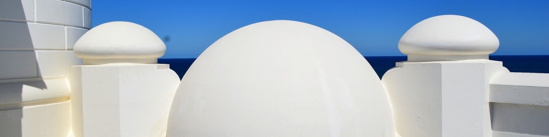 Unique to this Lighthouse - these sculptural domes make it look like a piece of Greece on the Central Coast. 
Simply stunning views all the way up and down the coast.  This is a working Lighthouse and offers tours, ghost tours, accommodation in two of the Lighthouse keepers cottages (accommodating 8 in each cottage)  A popular Wedding venue.