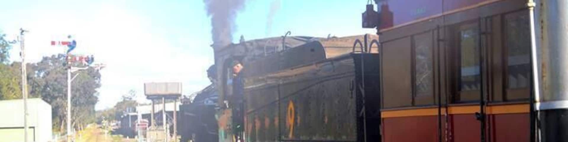 'A day out with Thomas' at Trainworks Museum.
A fun place for little kids and big kids alike. Includes a train trip on a steam train.
AUD35 Adults and AUD25 Children (July 2014 pricing) and this includes access into the museum, free facepainting and jumping castle.
Jump online and book early as these tickets sell out fast.