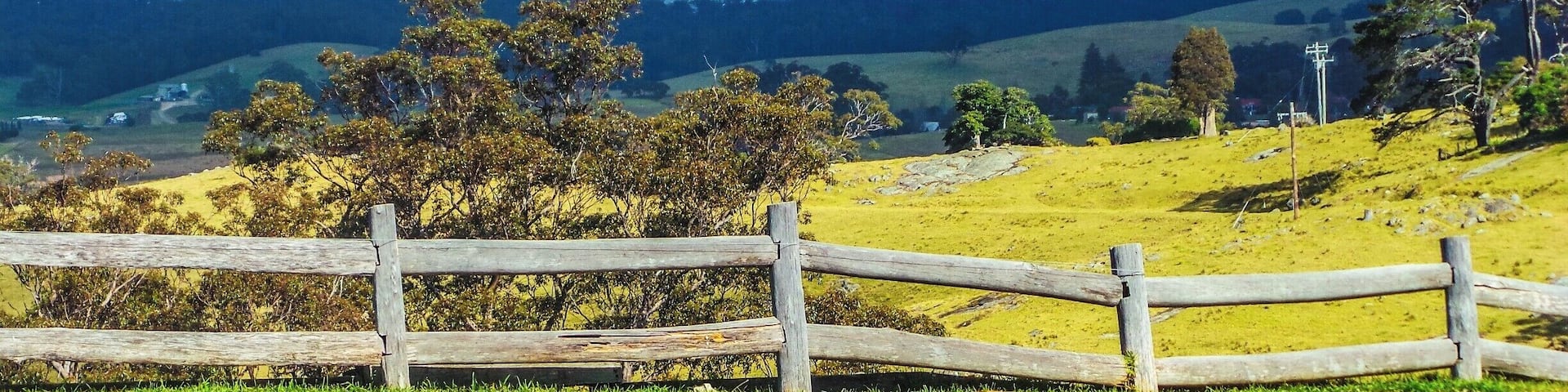 A short detour off the Princes Hwy, and well worth the visit! Great coffee at Tilba Teapot.