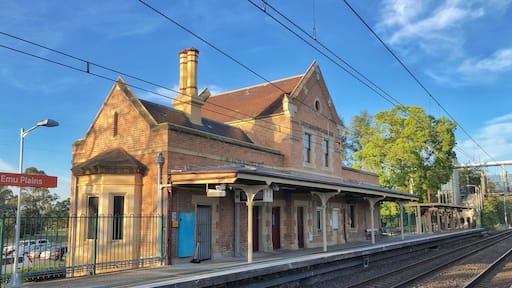 The old heritage listed station building