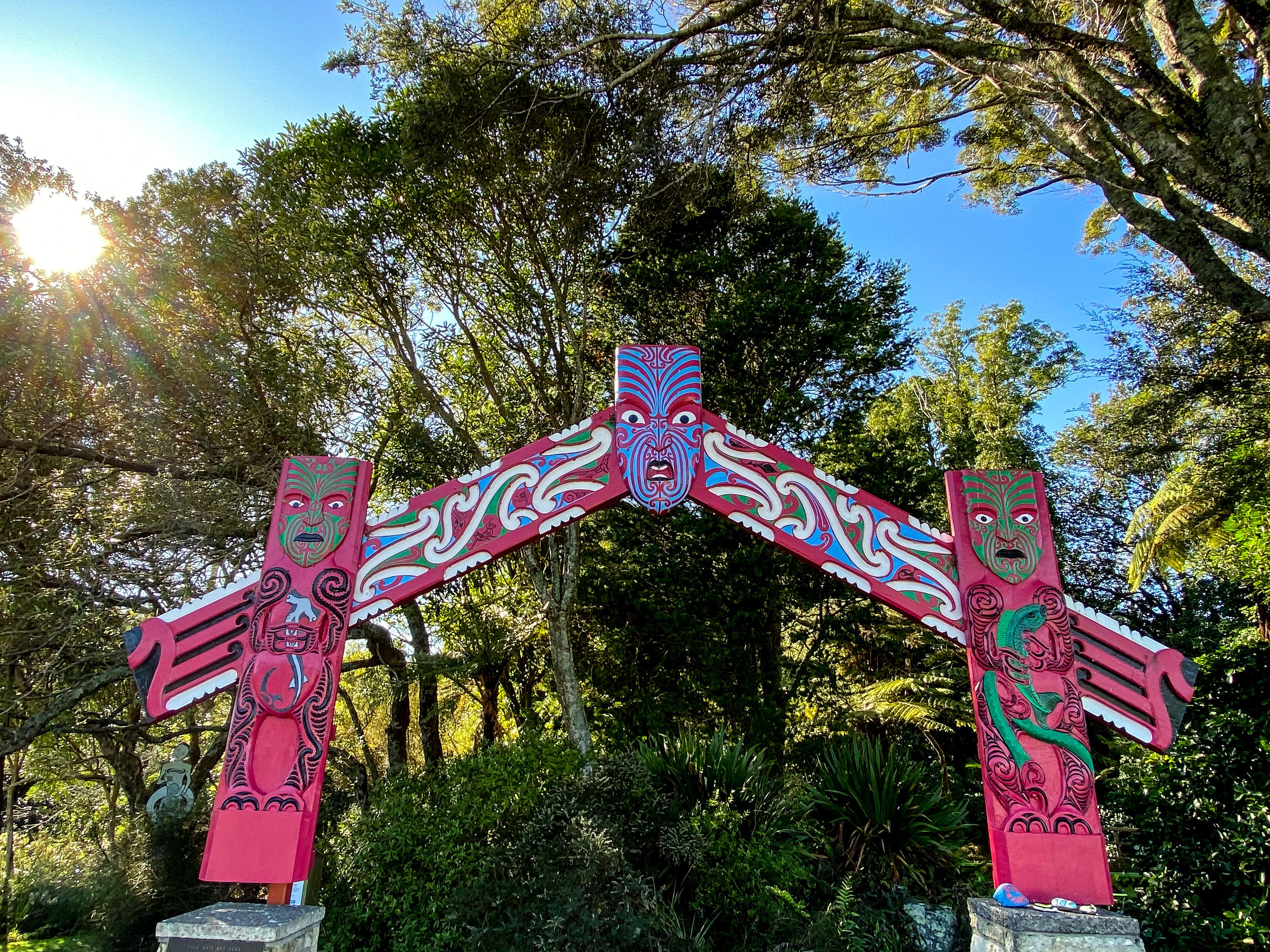 Hukutaia Domain ranks as one of Opotiki's main attractions. It is a 5 hectare remnant of extensive native forest with a Pururi tree important to Maori.