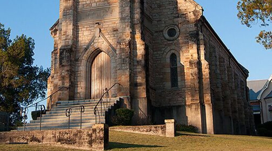 St Mary’s Catholic Church is a beautiful Gothic stone building dating to 1894. It sits in a green, leafy part of Maclean at a high vantage point, and is well worth a look at sunset.