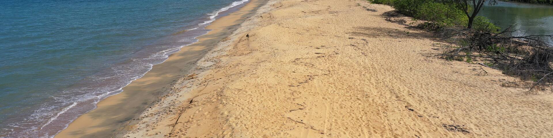 Aerial view of North Queensland tropics