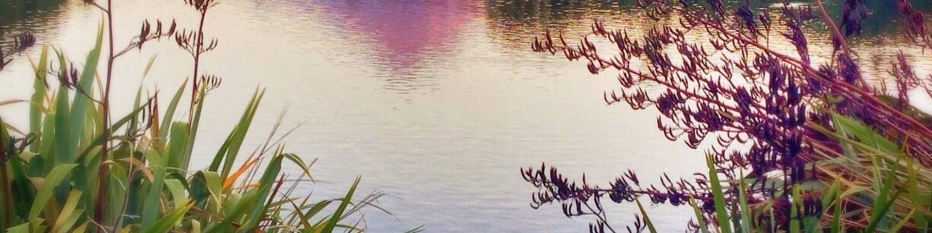 Māori legend recounts how Taranaki - who once lived with the other great volcanoes (Tongariro, Ruapehu and Ngauruhoe) - was banished after falling in love with Tongariro's wife, a smaller volcano called Pihanga. As Taranaki travelled west towards the setting sun, his path of tears carved out the Whanganui River. According to legend, Taranaki is hiding his tears when cloud covers the mountain. I got lucky and got to see Taranaki without cloud several times, pretty unusual.