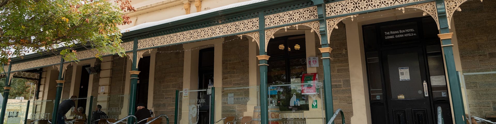 Auburn showing signage